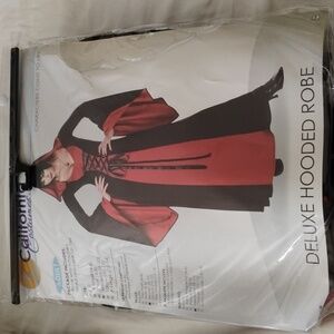 California Costumes Scarlet and Ebony Dress Deluxe Hooded Robe M Halloween